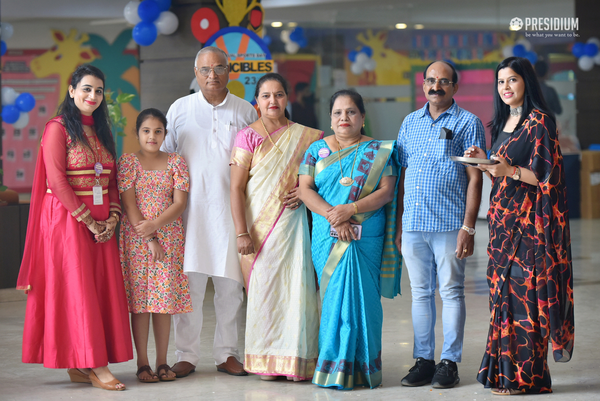 Presidium Rajnagar, PRESIDIANS CELEBRATE GRANDPARENTS DAY WITH ELDERLY LOVE